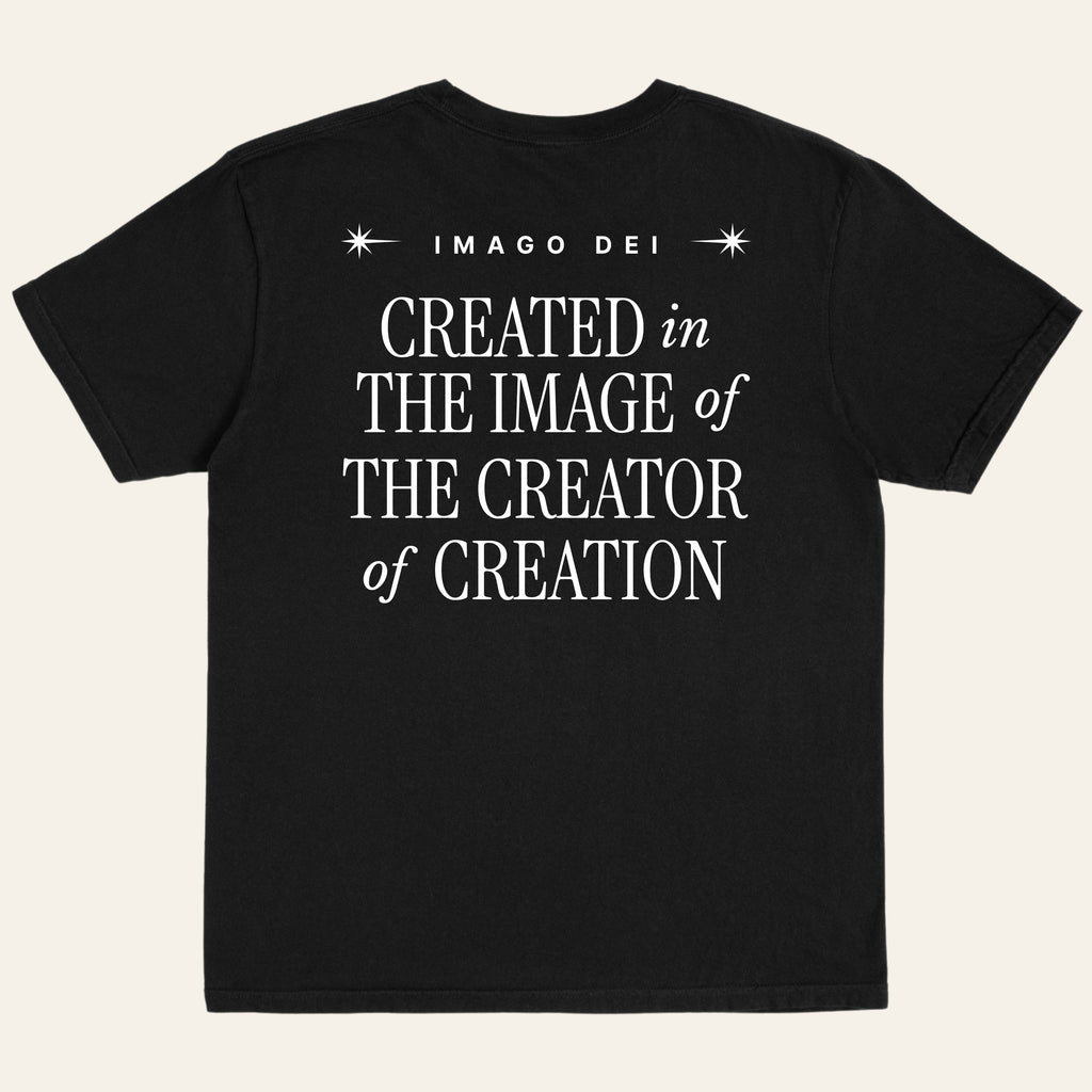 The Image of the Creator of Creation T-Shirt (Back Print)