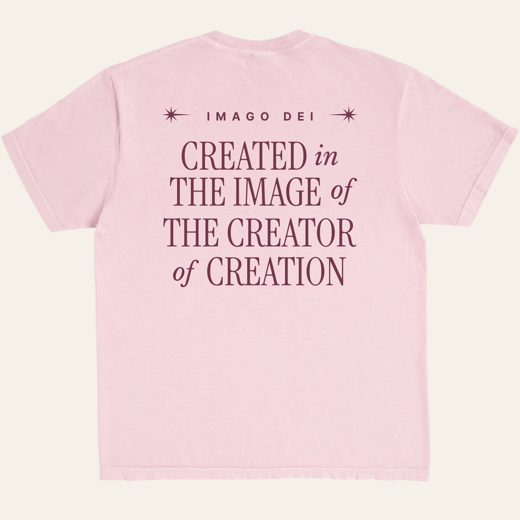 The Image of the Creator of Creation T-Shirt (Back Print)