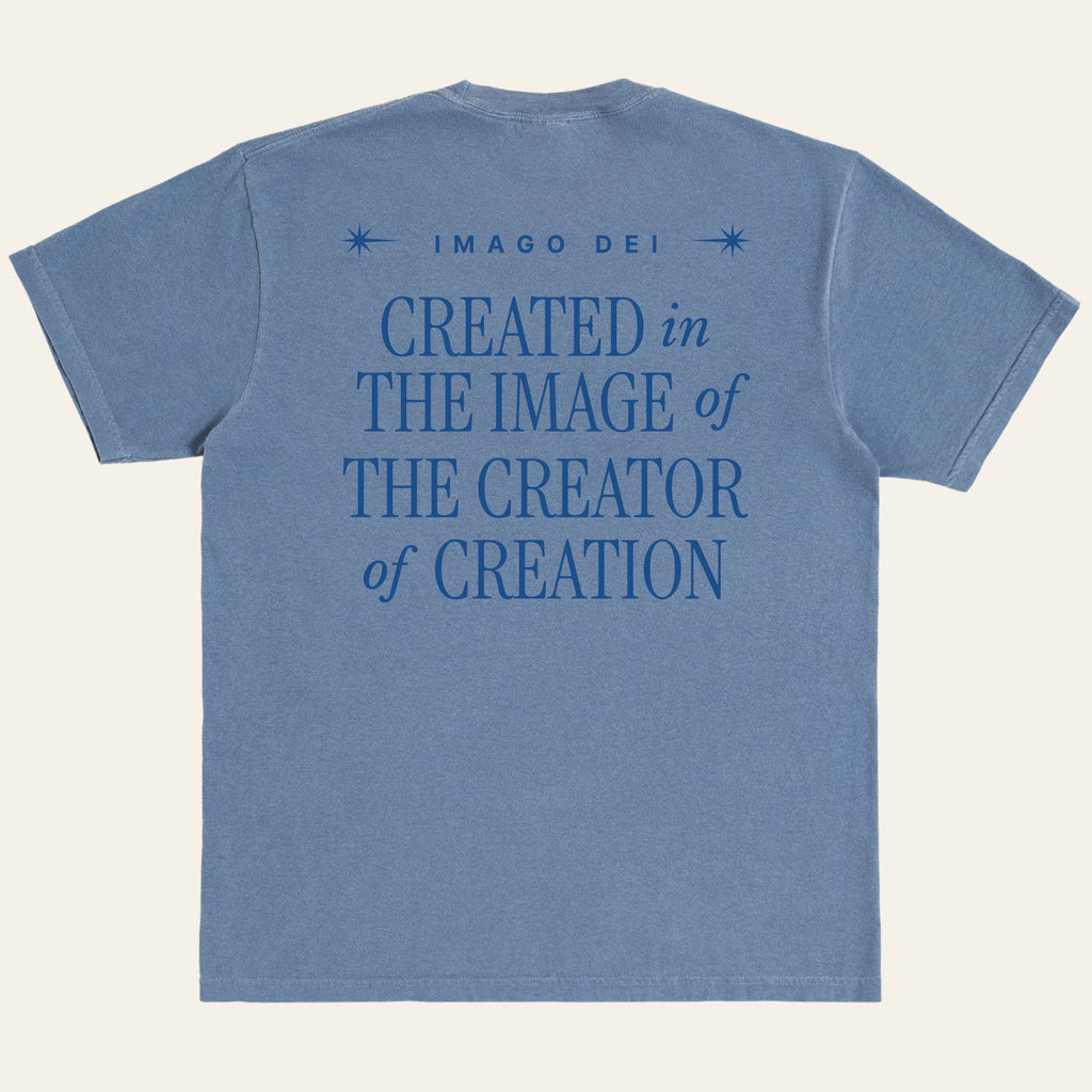 The Image of the Creator of Creation T-Shirt (Back Print)