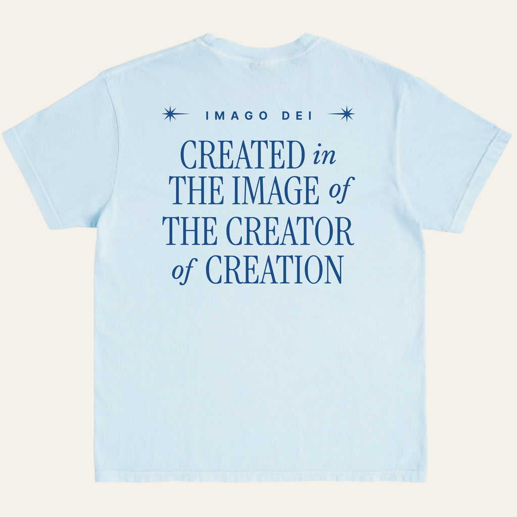 The Image of the Creator of Creation T-Shirt (Back Print)