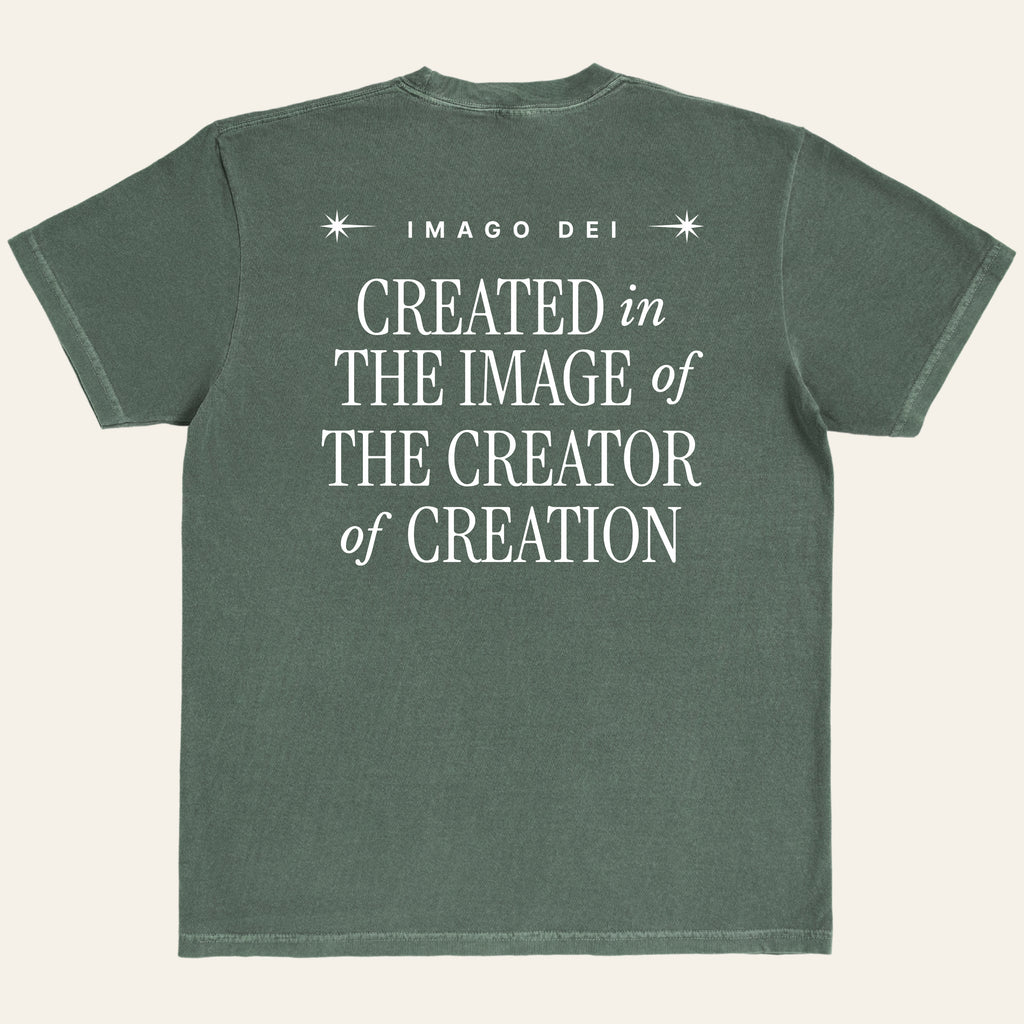 The Image of the Creator of Creation T-Shirt (Back Print)