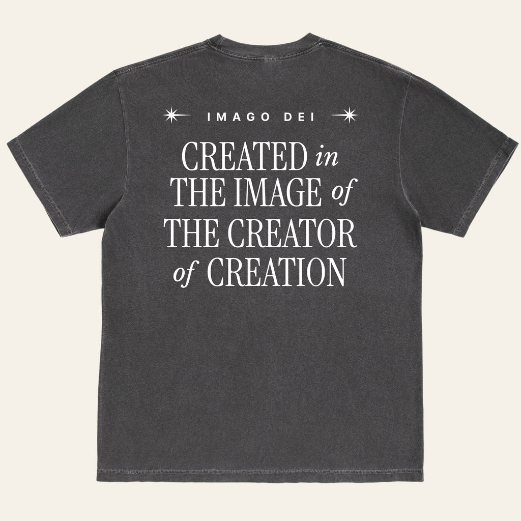 The Image of the Creator of Creation T-Shirt (Back Print)