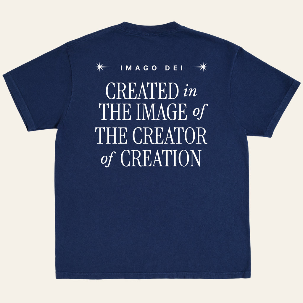 The Image of the Creator of Creation T-Shirt (Back Print)