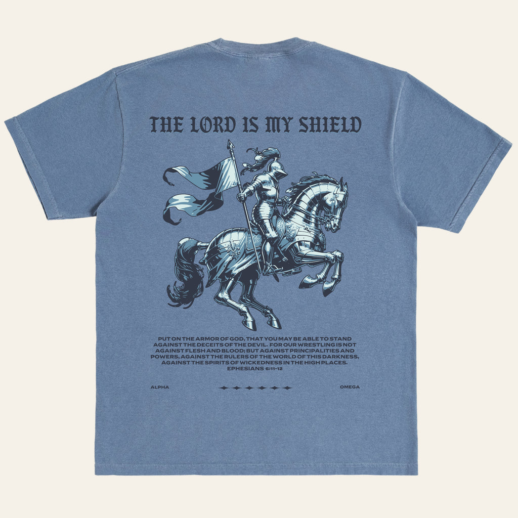 The Lord is my Shield (Back Print)